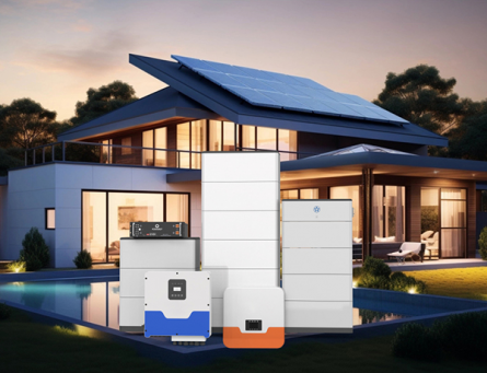 Home Solar Energy + Energy Storage System to Achieve Energy Self-Sufficiency