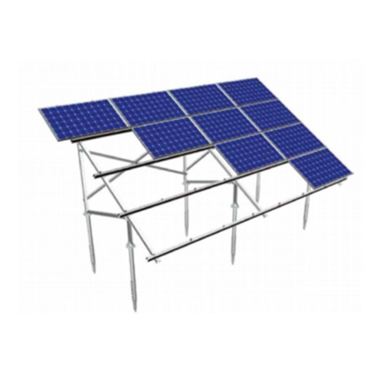 Spiral pile system (photovoltaic bracket)