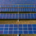 Solar panels one by one