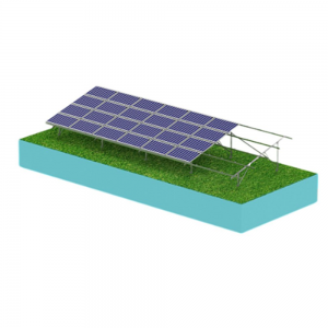 YJ C Steel Solar Ground Mounting System