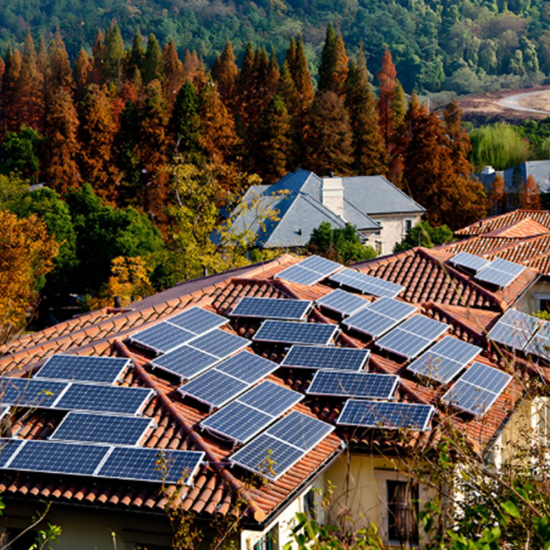 Glazed tile photovoltaic bracket
