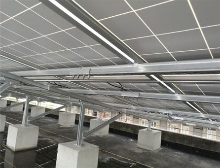 38KW Metal Roof Solar Bracket Project in Austria