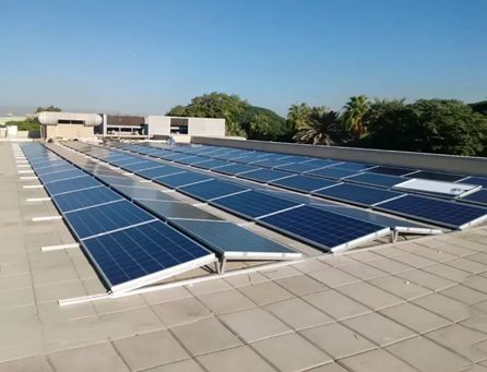 6KW Flat Roof Solar Ballast Mount Project in France