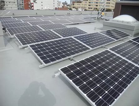 20KW Solar Ballast Roof Mount Project in France