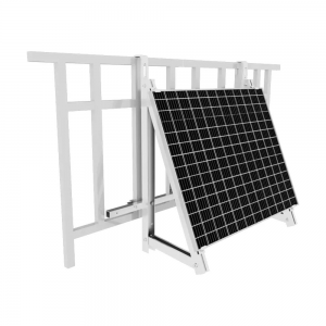 Balcony Solar Mounting System is a Solar Mounting System product installed on balcony railings, which can easily realize the construction of photovoltaic power plants on the balcony.   The system is a
