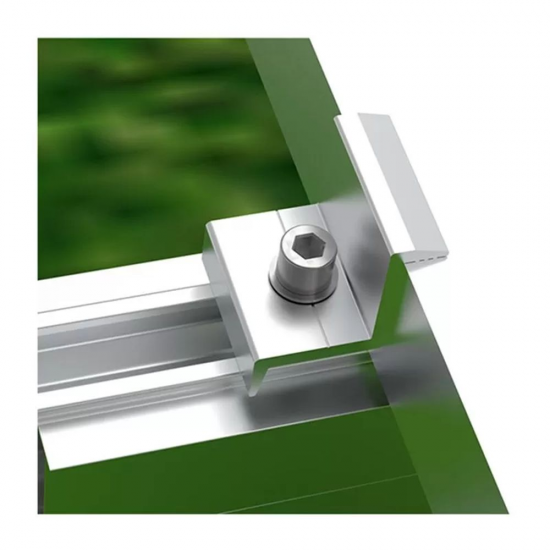 solar module end clamp