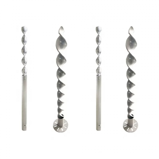 Post Anchor Ground Spike Twist Drill