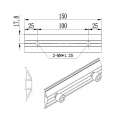 Solar Mounting Aluminum Rail Connector