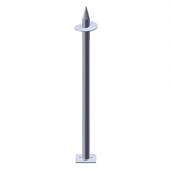 q235 steel hot dip galvanized ground screw