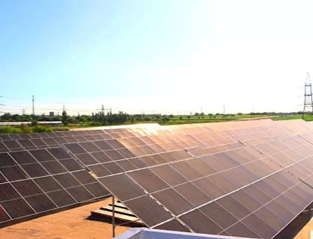 9.4MW Solar Ground Mount Project in Uzbekistan