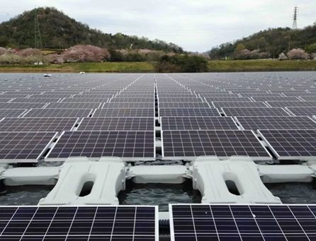 70KW Ground Solar Panel Mounting System in Korea