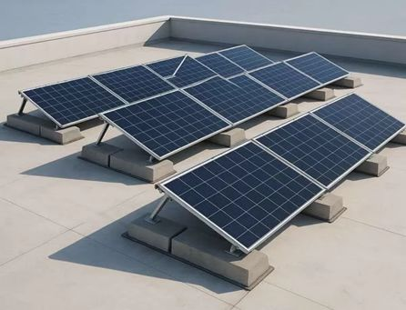 520KW-Solar Panel Roof Mounting System Project in Korea