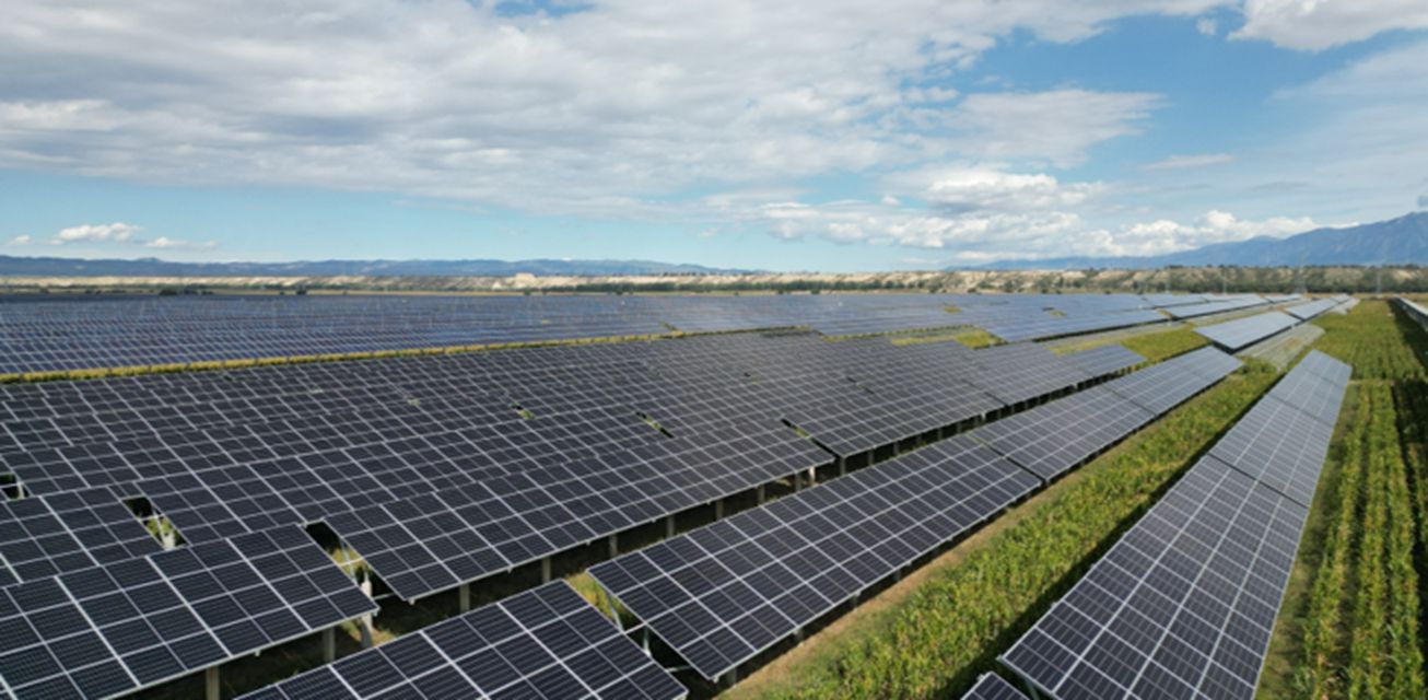 70KW Ground Solar Panel Mounting System in Korea